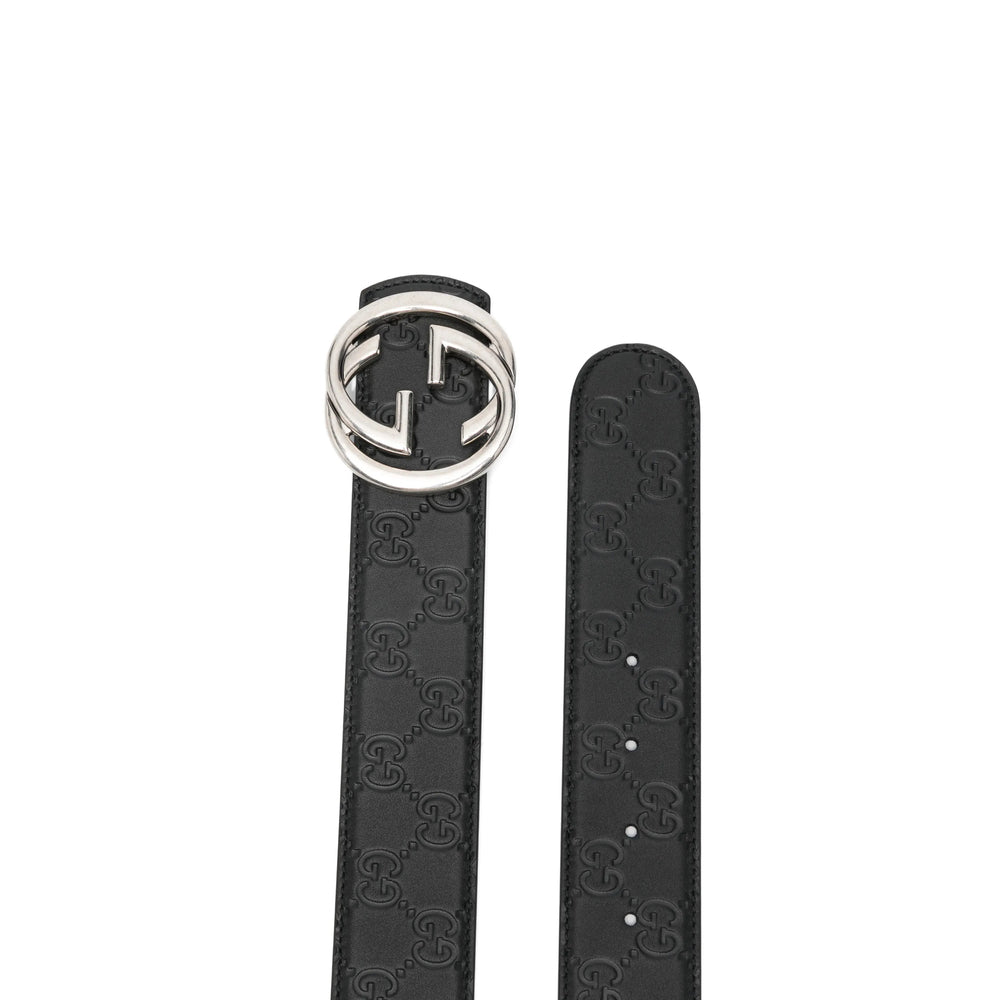 Gucci Black Belts Men GUCCI