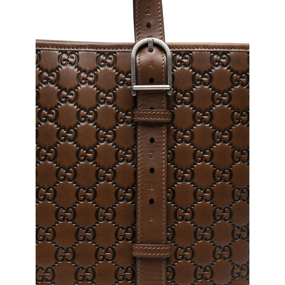 Gucci Brown Tote Bags Men GUCCI