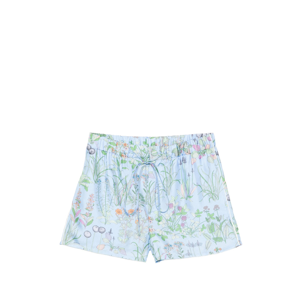 Gucci Blue Shorts - Short Shorts Women GUCCI