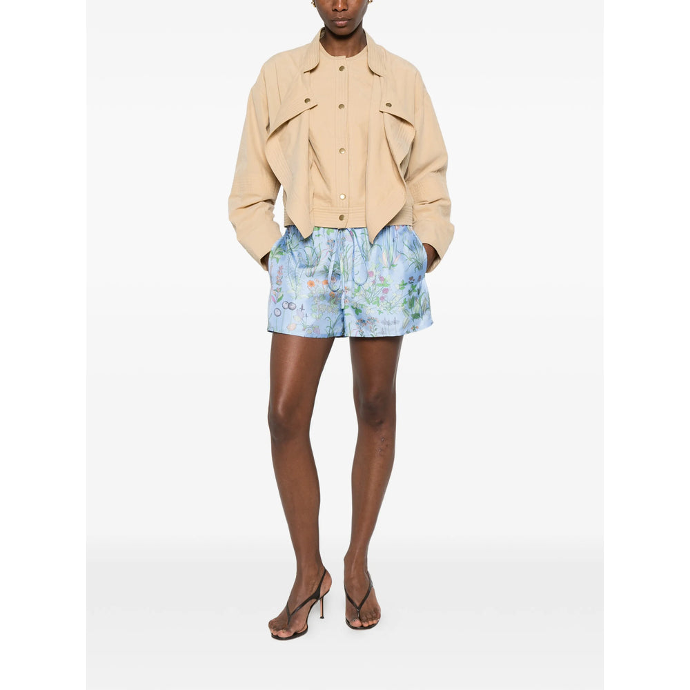 Gucci Blue Shorts - Short Shorts Women GUCCI
