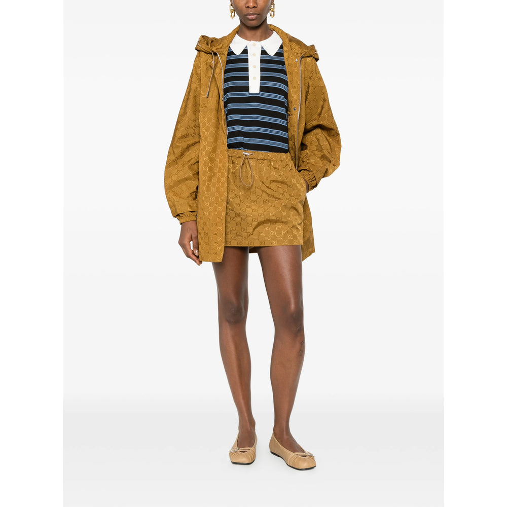 Gucci Neutrals Jackets - Oversized Jackets Women GUCCI