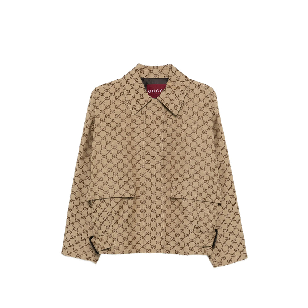 Gucci Brown Jackets - Bomber Jackets Women GUCCI
