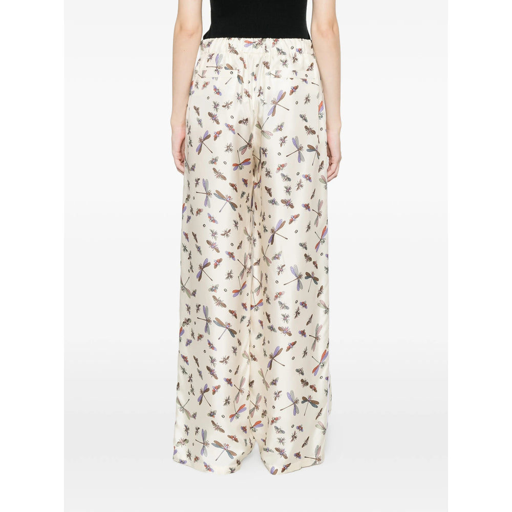 Gucci Neutrals Trousers - Straight Trousers Women GUCCI