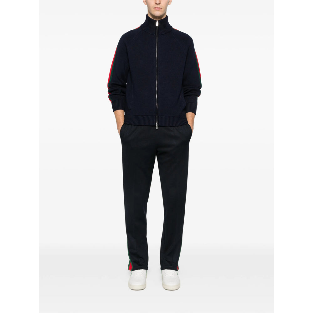 Gucci Blue Sweaters & Knitwear - Cardigans Men GUCCI