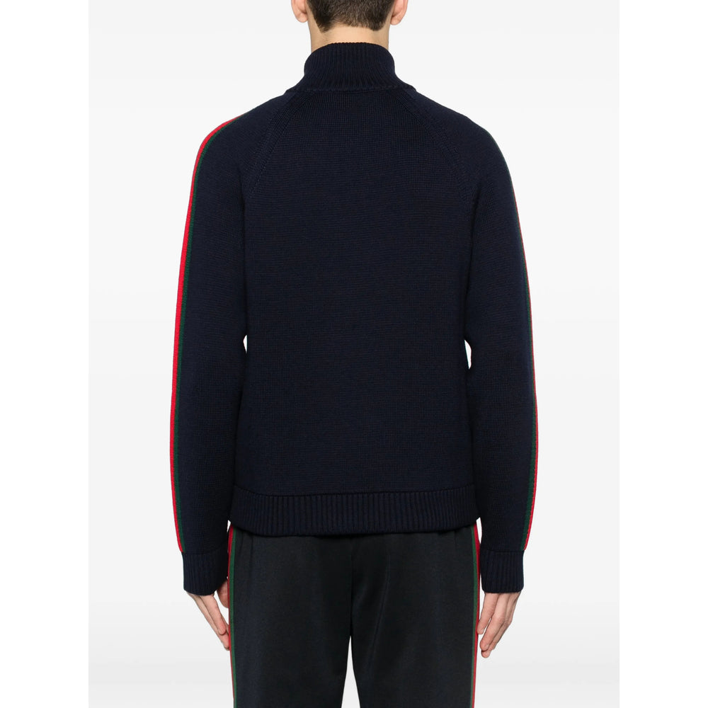 Gucci Blue Sweaters & Knitwear - Cardigans Men GUCCI