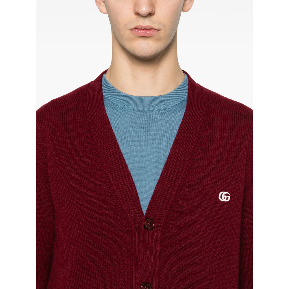 Gucci Red Sweaters & Knitwear - Cardigans Men GUCCI