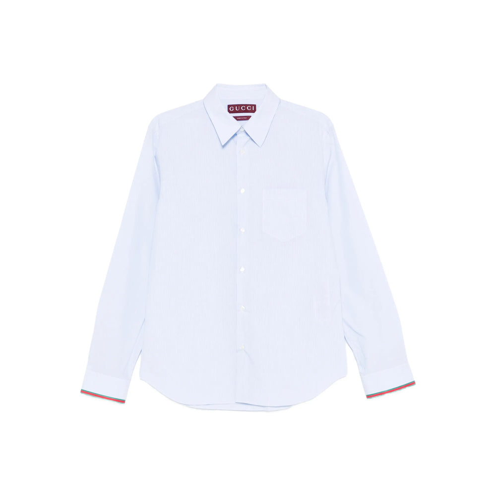Gucci Blue Shirts Men GUCCI