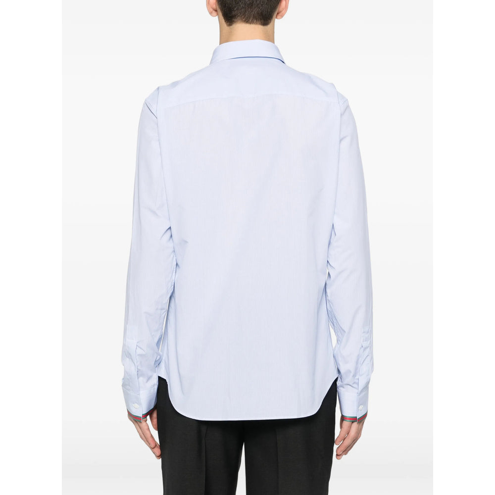 Gucci Blue Shirts Men GUCCI