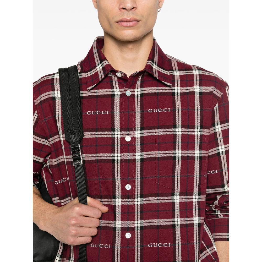 Gucci Red Shirts Men GUCCI