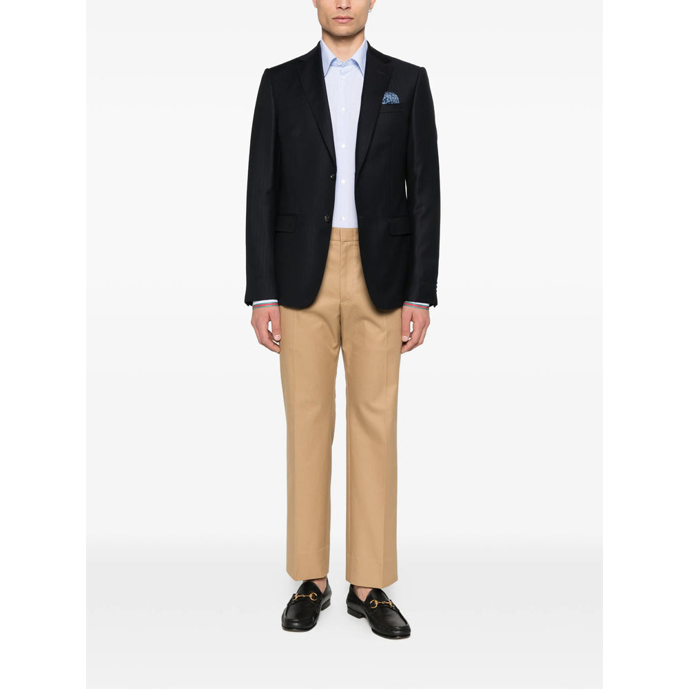 Gucci Neutrals Trousers - Tailored Trousers Men GUCCI