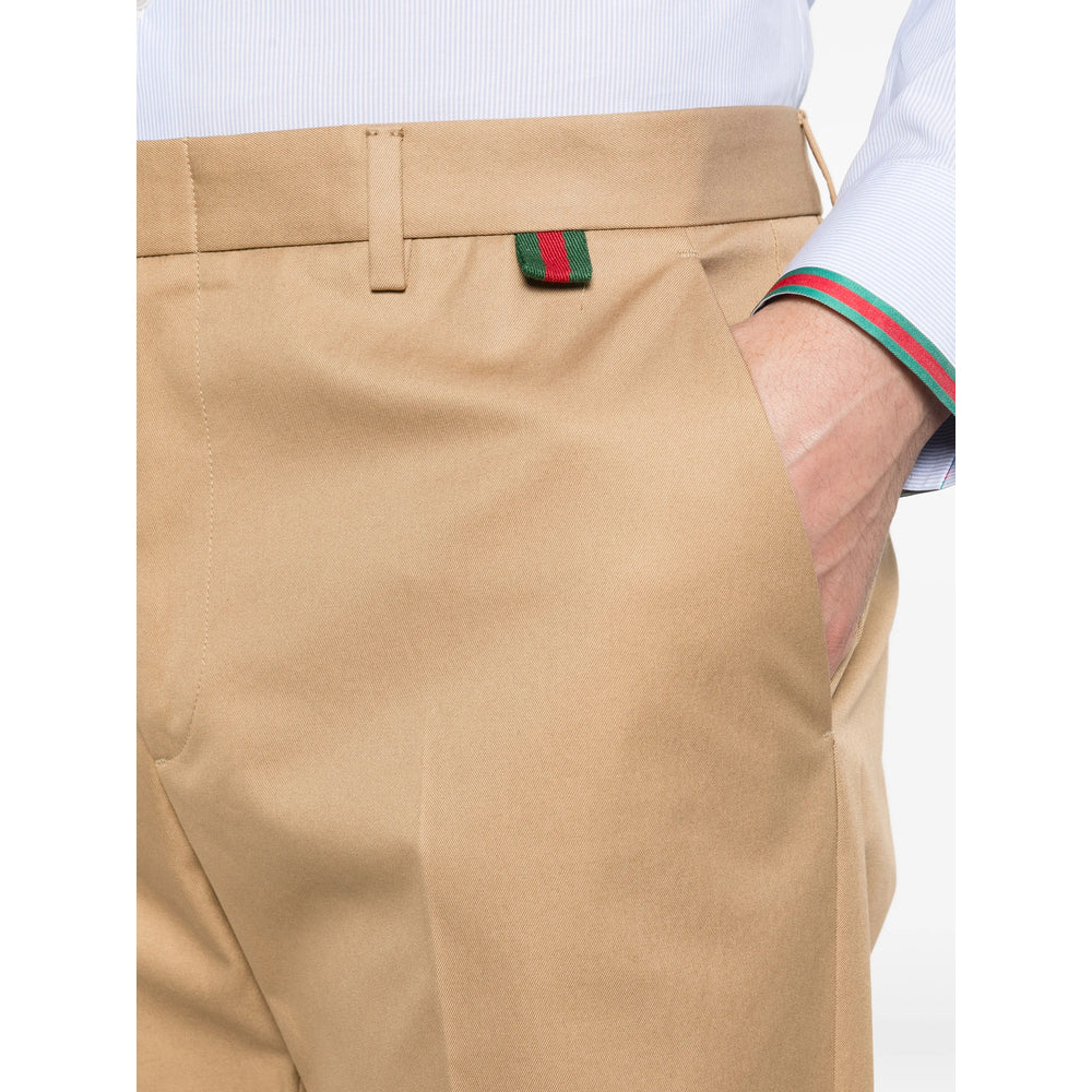 Gucci Neutrals Trousers - Tailored Trousers Men GUCCI