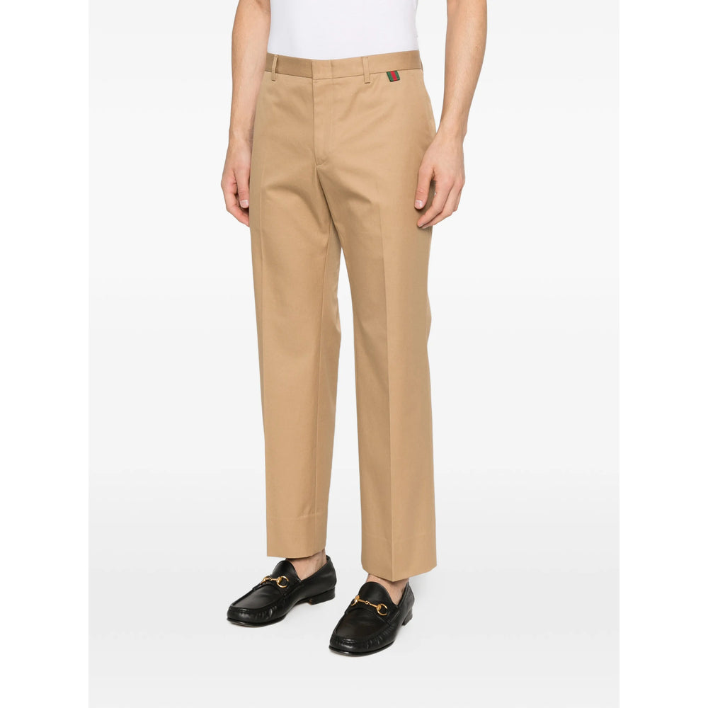 Gucci Neutrals Trousers - Tailored Trousers Men GUCCI