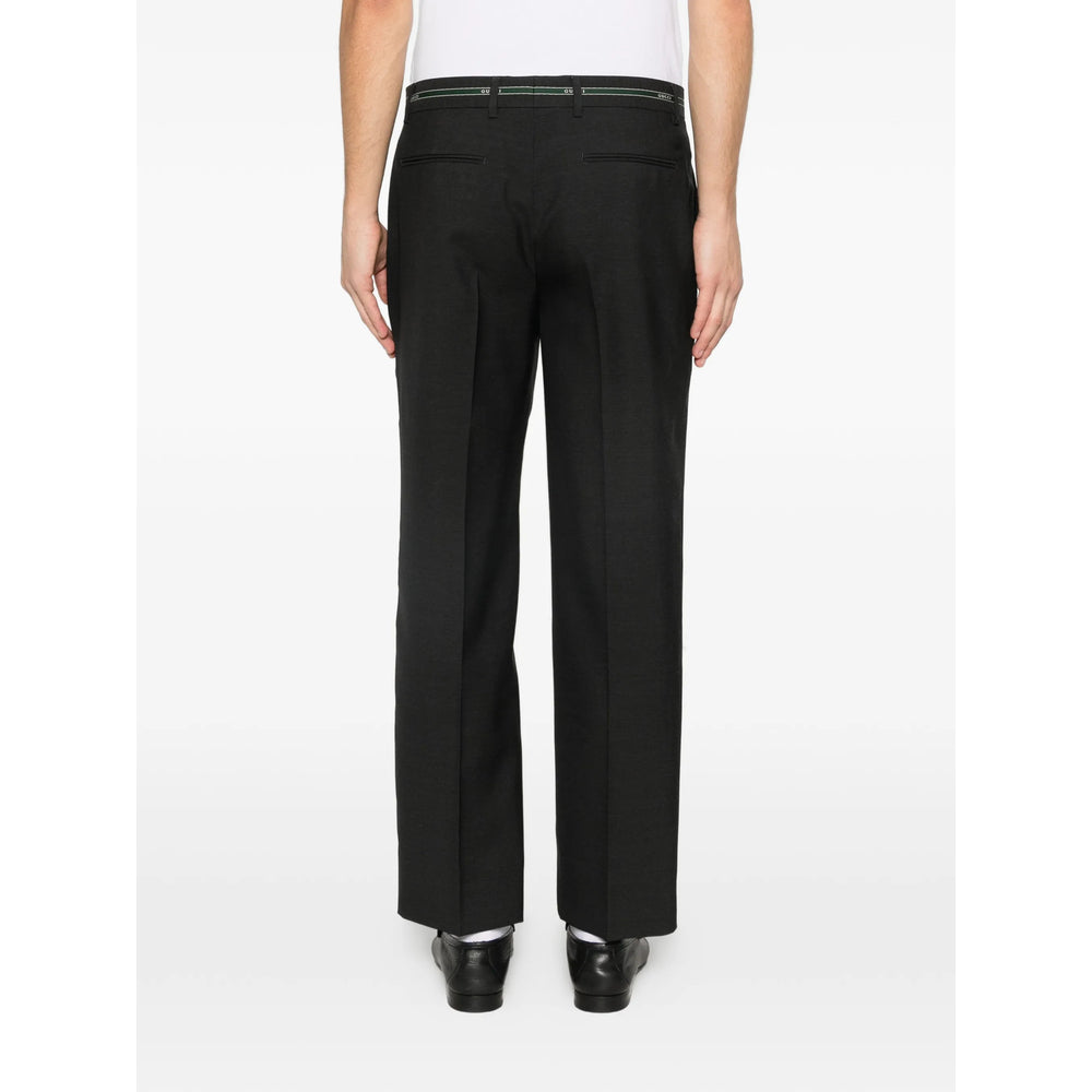 Gucci Grey Trousers - Regular & Straight-Leg Trousers Men GUCCI