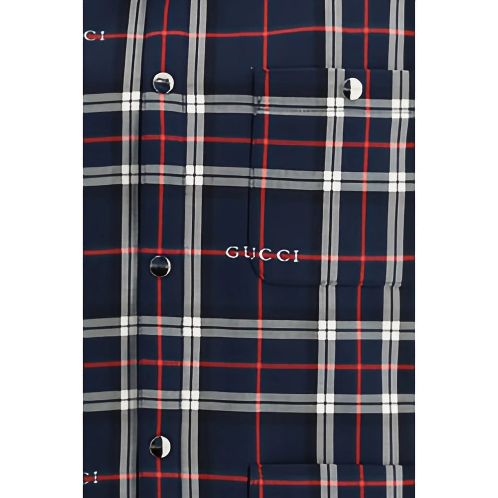 Gucci Blue Jackets - Shirt Jackets Men GUCCI