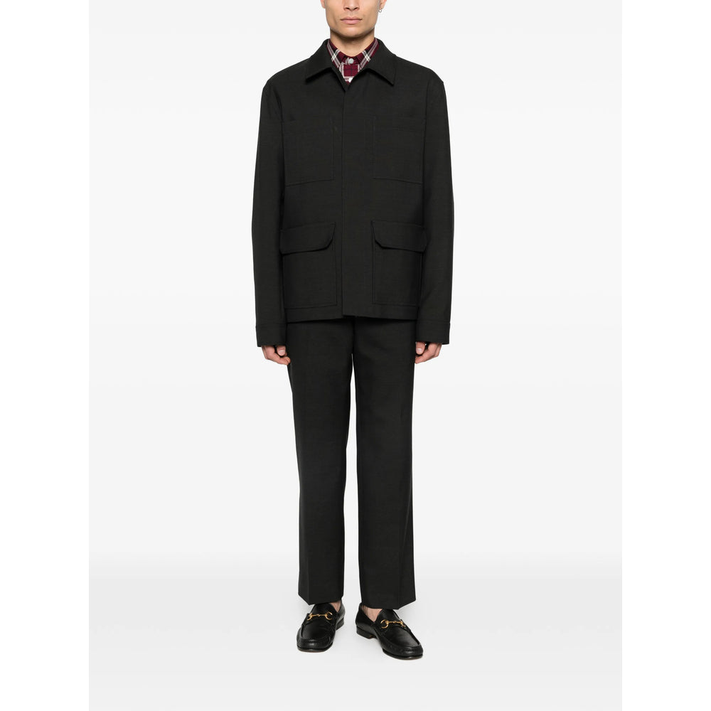 Gucci Grey Jackets - Shirt Jackets Men GUCCI