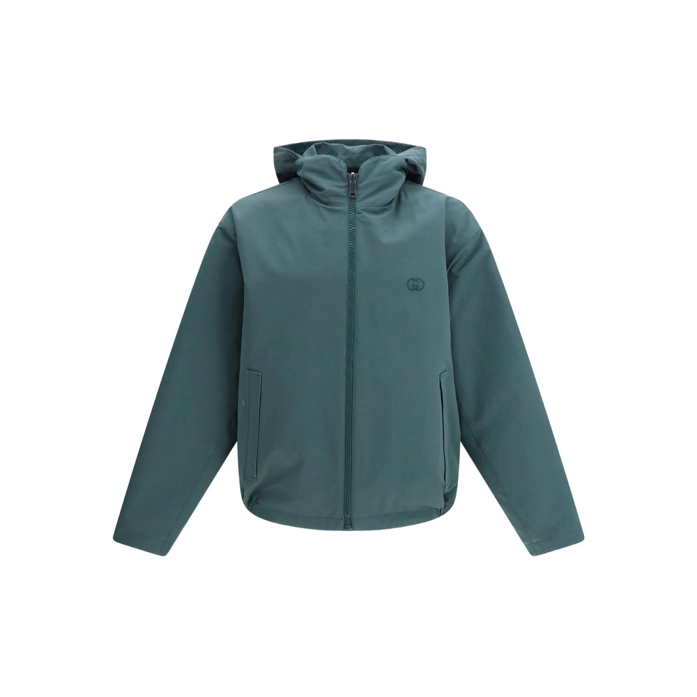Gucci Green Jackets - Hooded Jackets Men GUCCI