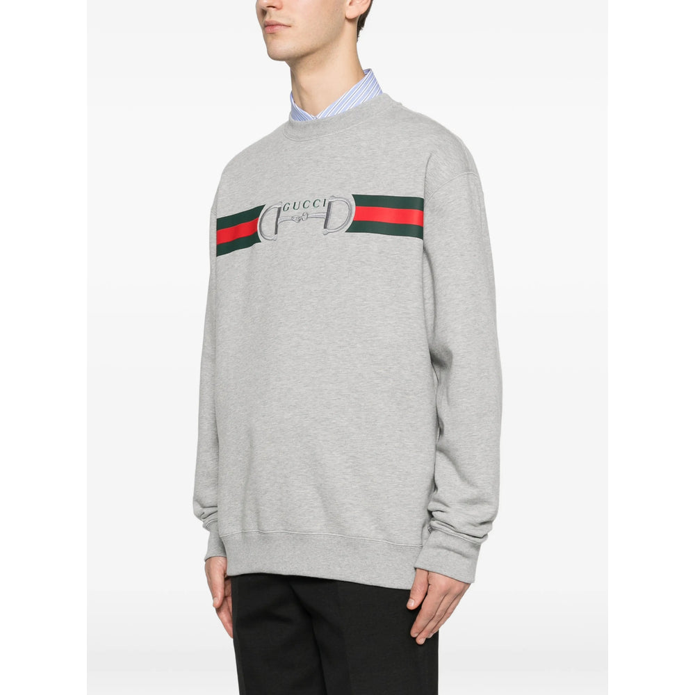 Gucci Grey Sweaters & Knitwear - Sweatshirts Men GUCCI