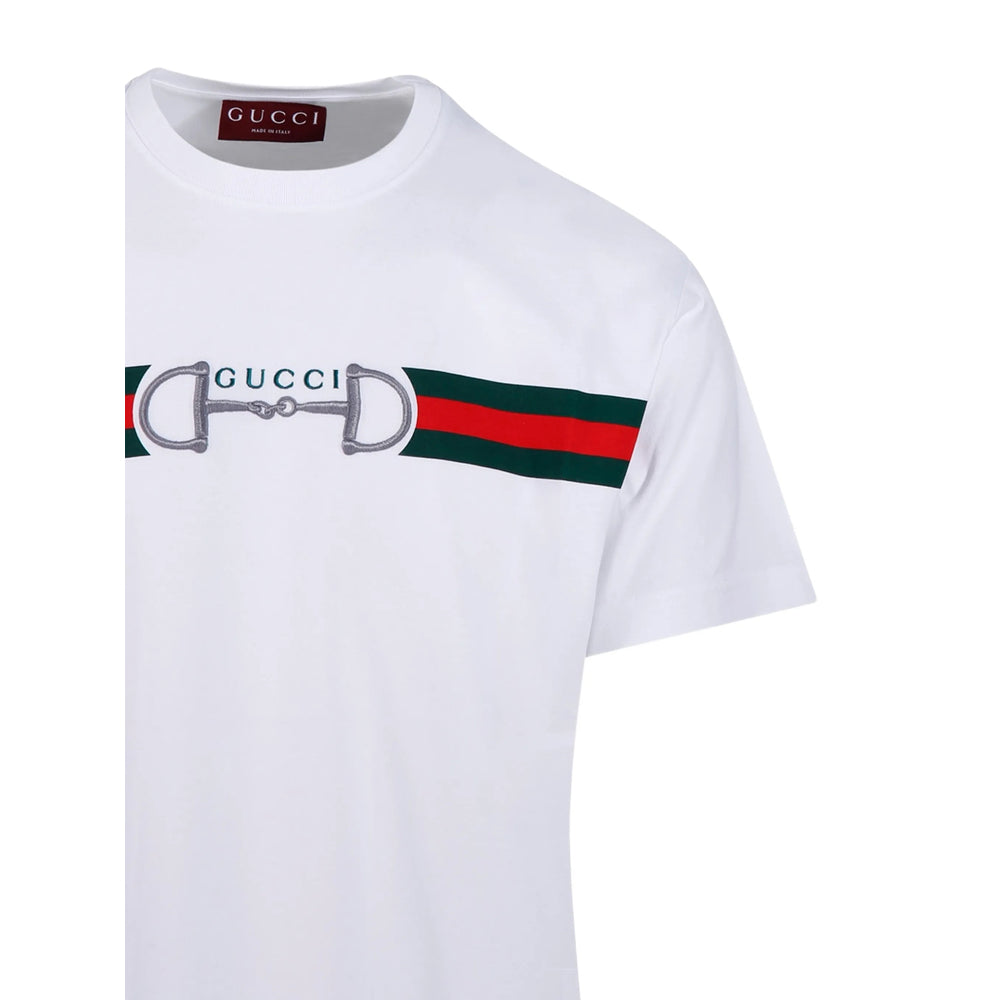 Gucci White T-Shirts & Vests - T-Shirts Men GUCCI