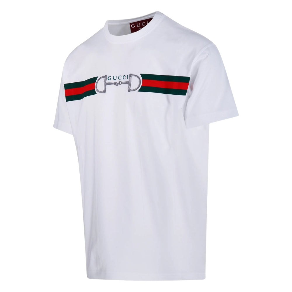 Gucci White T-Shirts & Vests - T-Shirts Men GUCCI