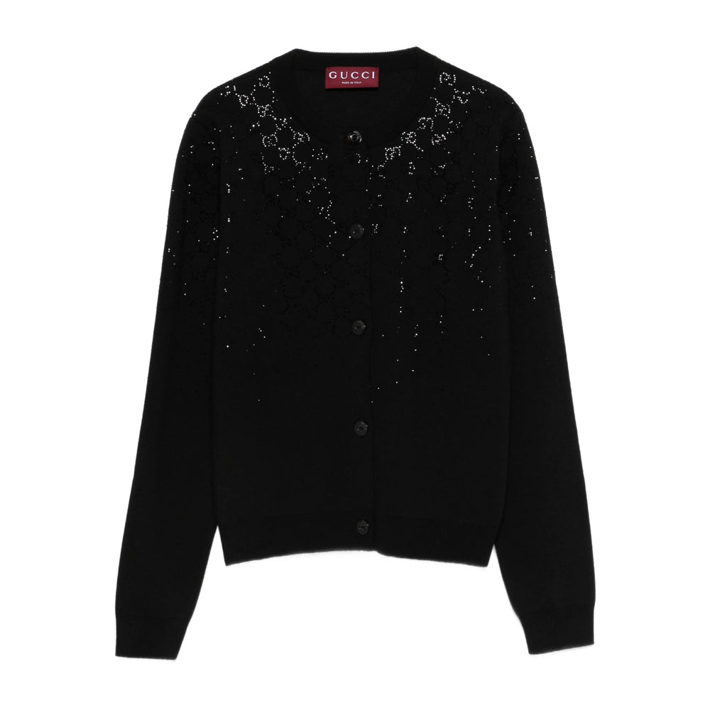 Gucci Black Knitwear - Cardigans Women GUCCI