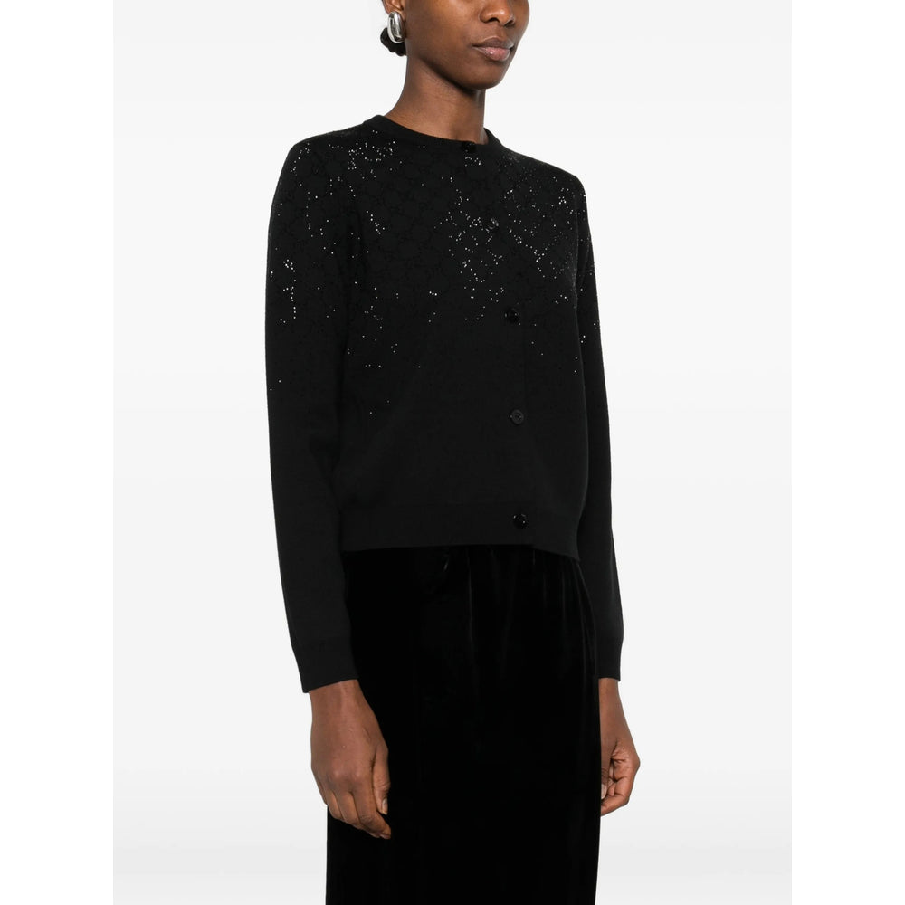 Gucci Black Knitwear - Cardigans Women GUCCI
