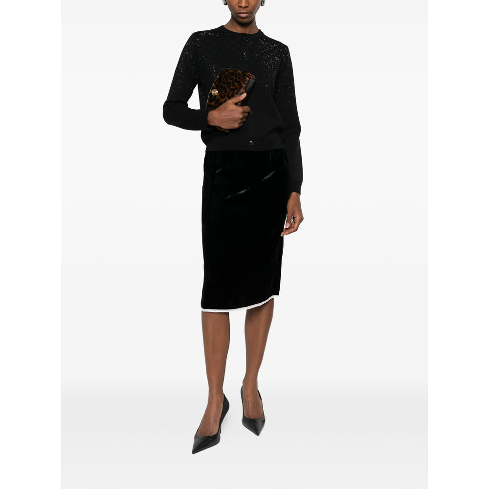 Gucci Black Knitwear - Cardigans Women GUCCI