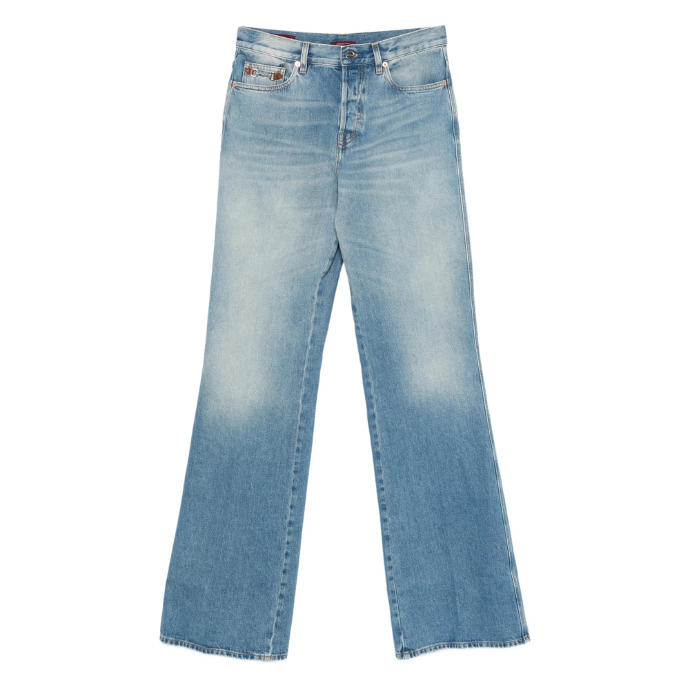 Gucci Blue Denim - Flared Jeans Women GUCCI