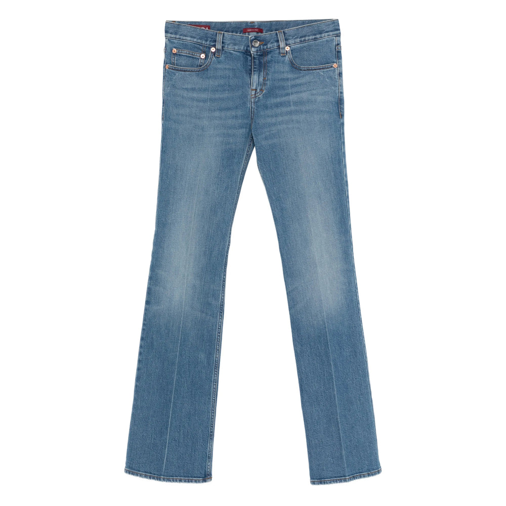Gucci Blue Denim - Bootcut Jeans Women GUCCI