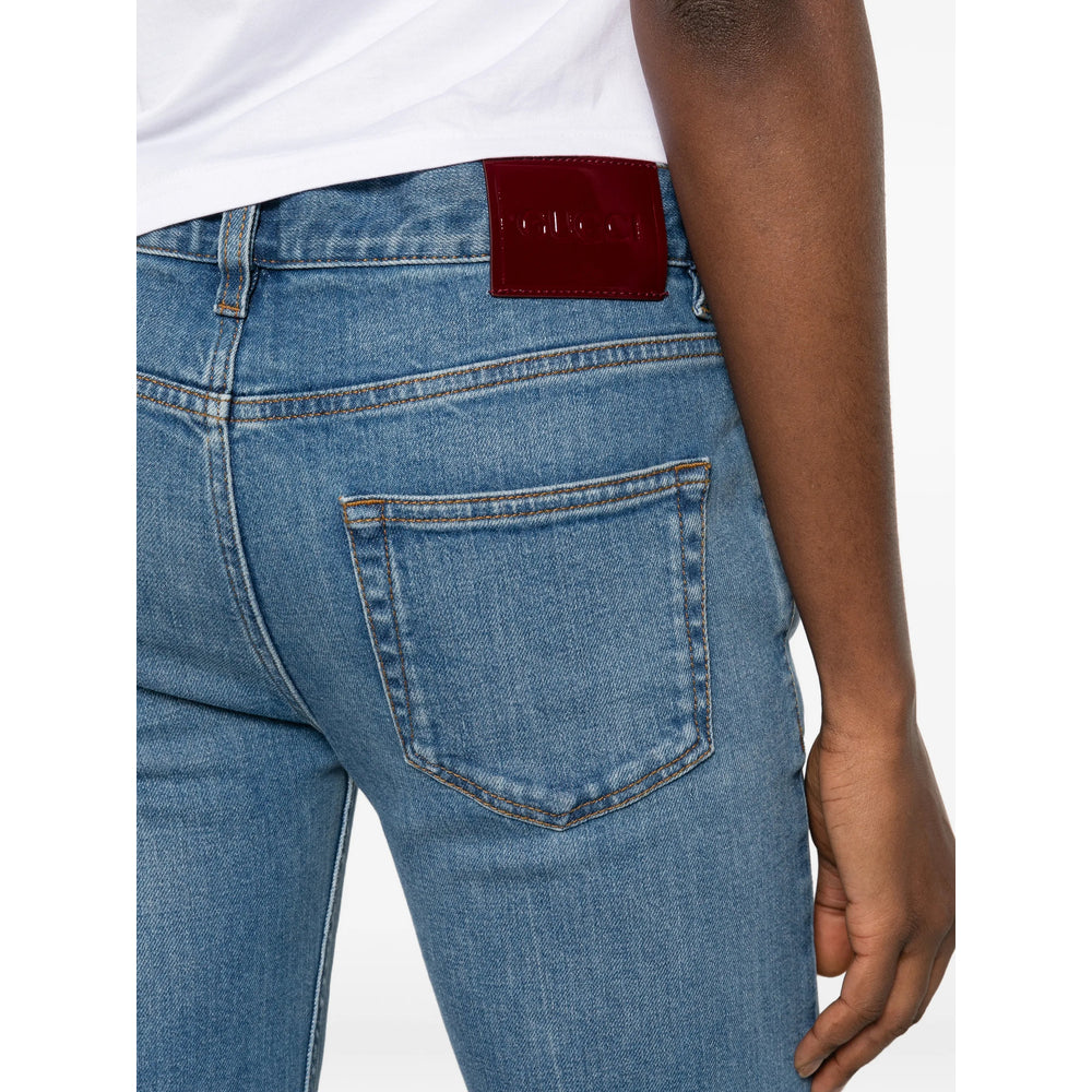 Gucci Blue Denim - Bootcut Jeans Women GUCCI