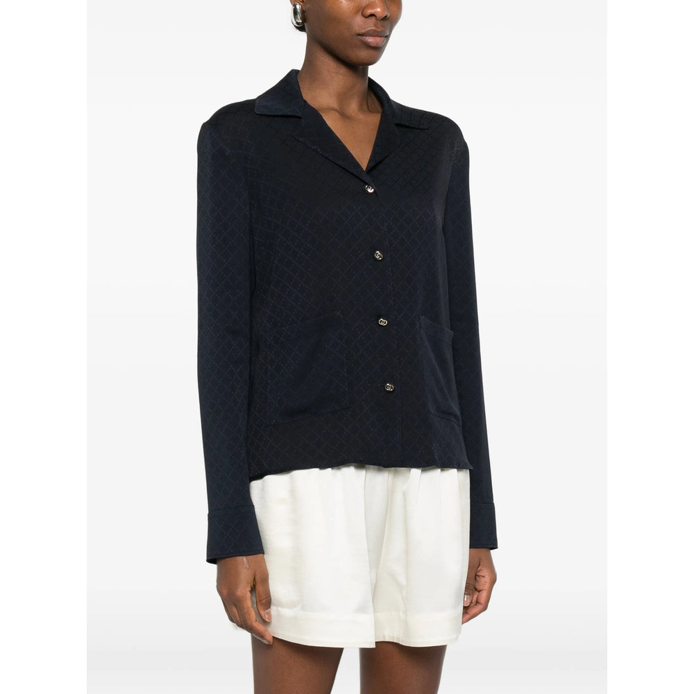 Gucci Blue Tops - Shirts Women GUCCI