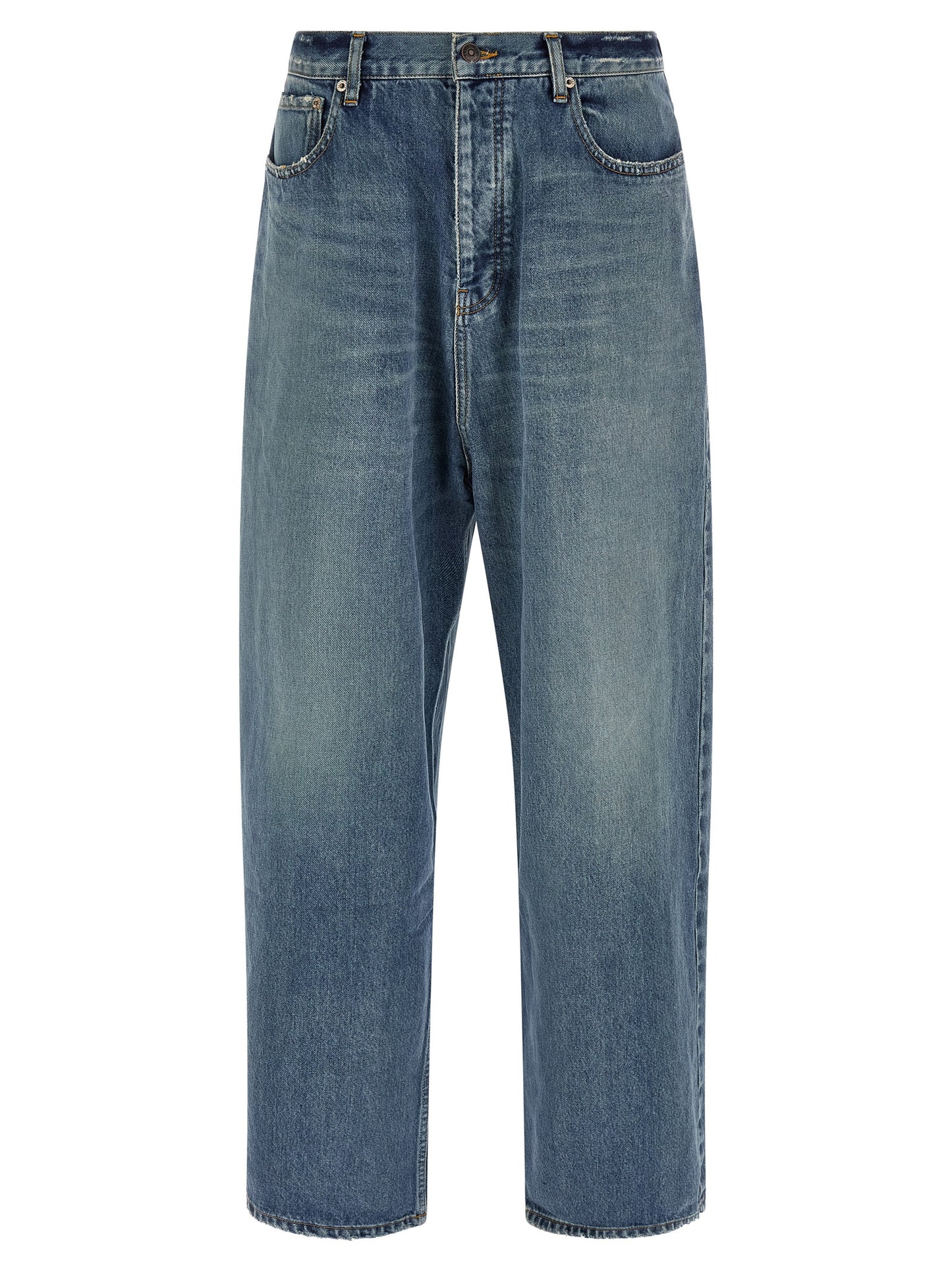 Balenciaga Men Distressed Baggy Jeans BALENCIAGA