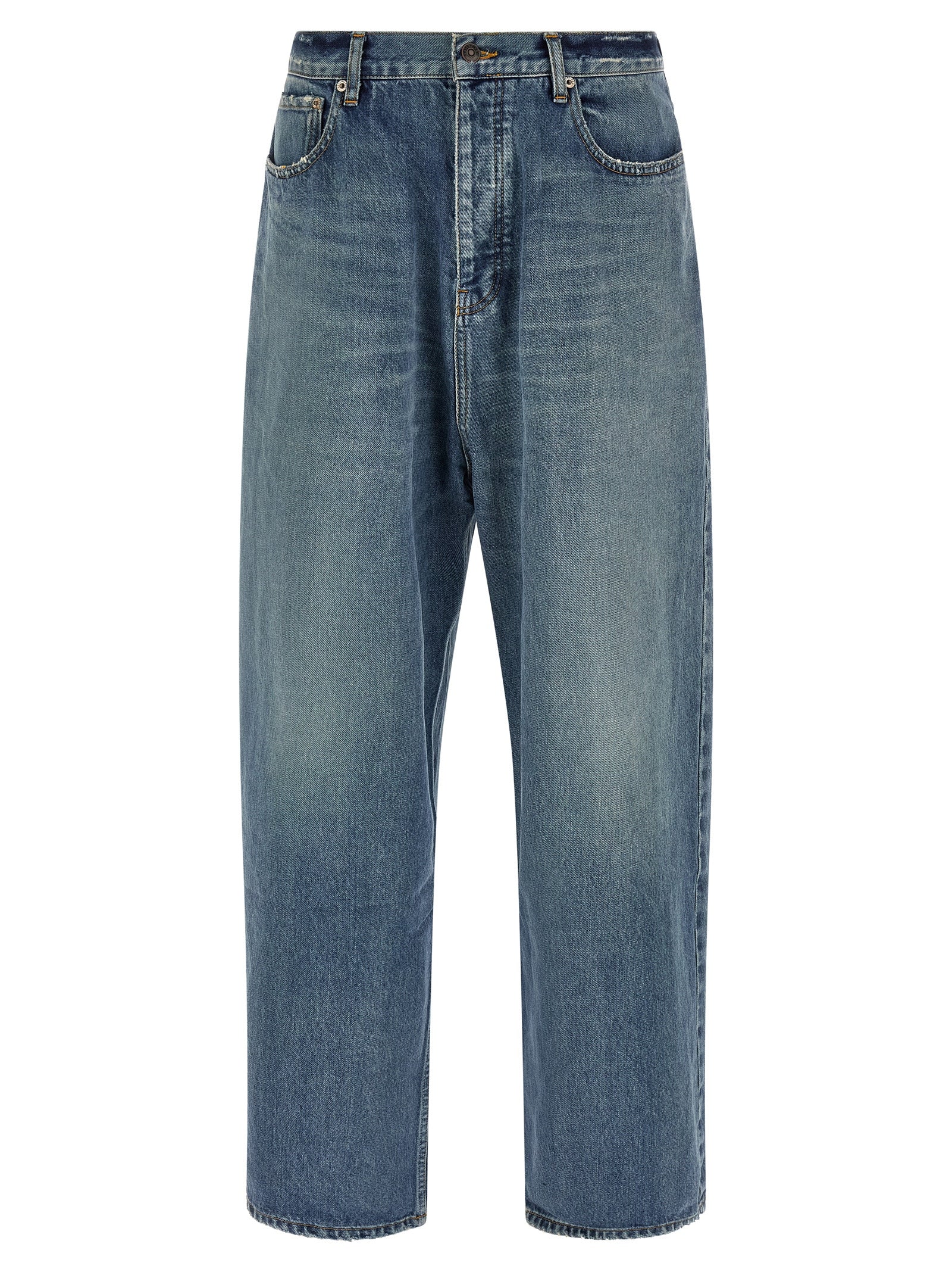 Balenciaga Men Distressed Baggy Jeans BALENCIAGA