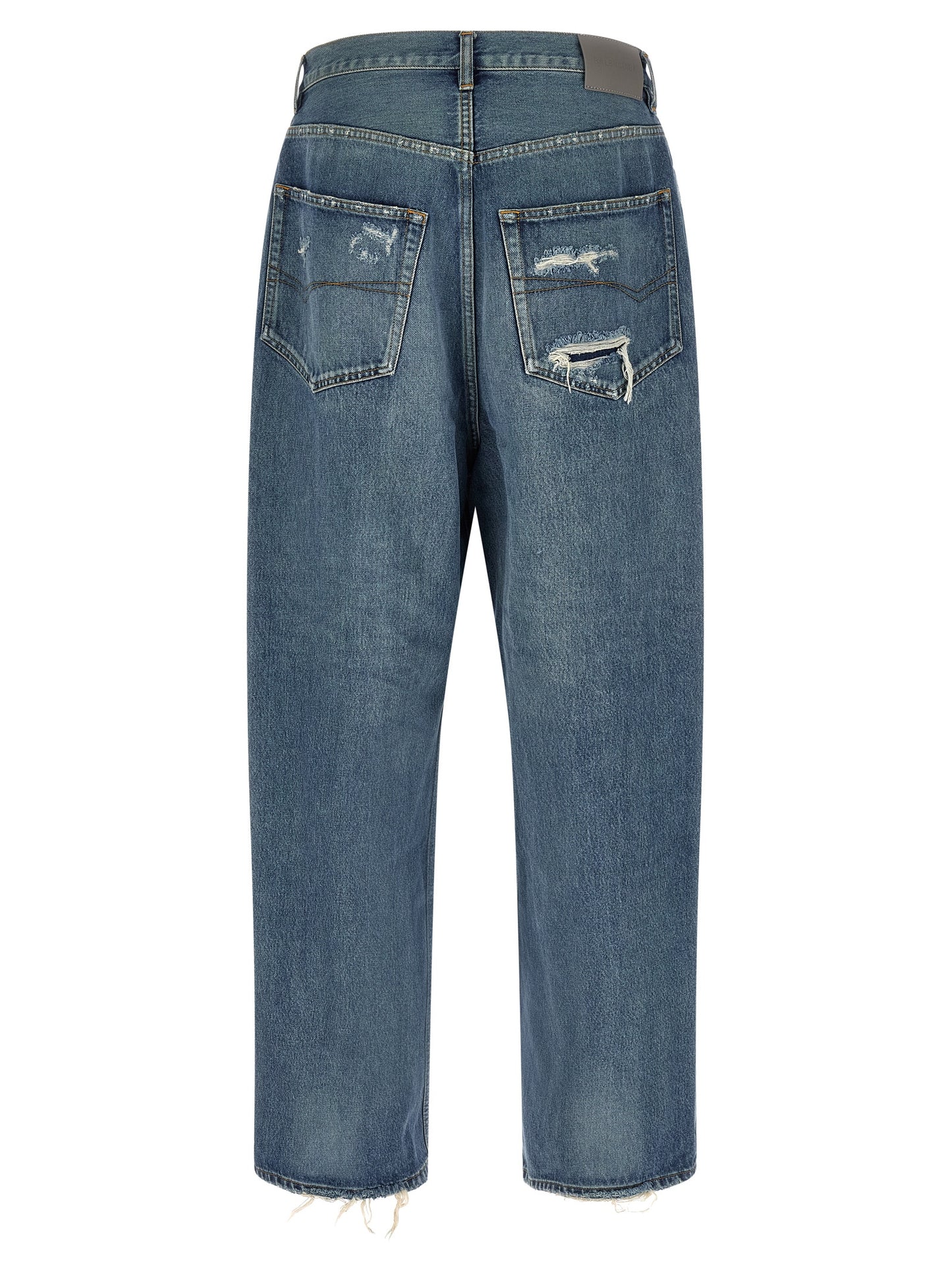 Balenciaga Men Distressed Baggy Jeans BALENCIAGA