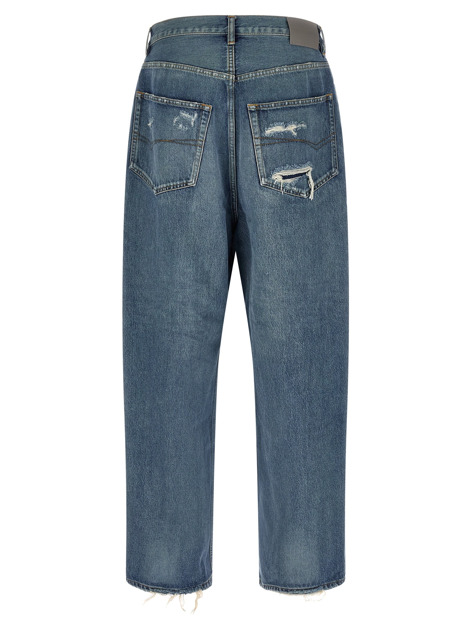 Balenciaga Men Distressed Baggy Jeans BALENCIAGA