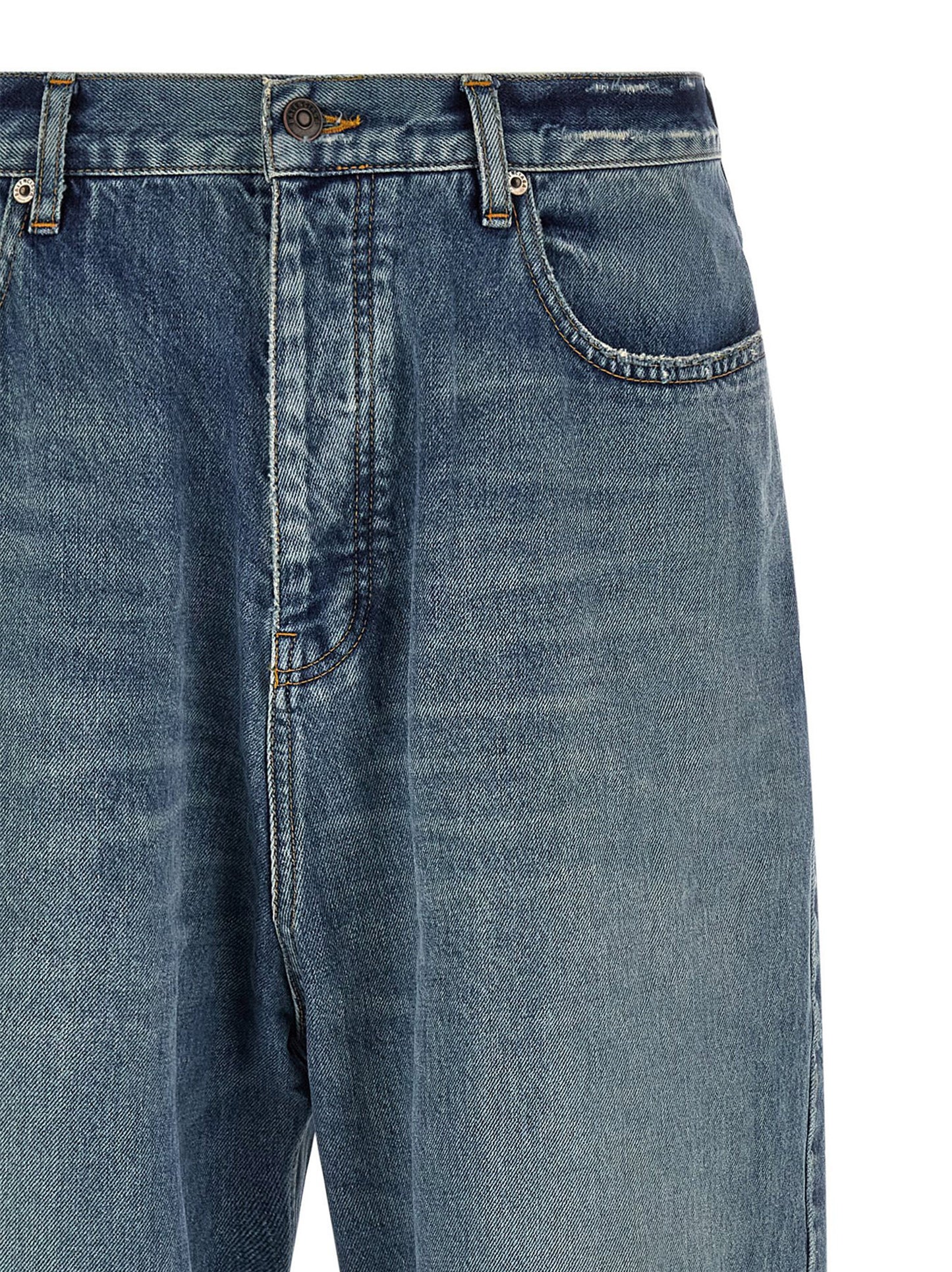 Balenciaga Men Distressed Baggy Jeans BALENCIAGA