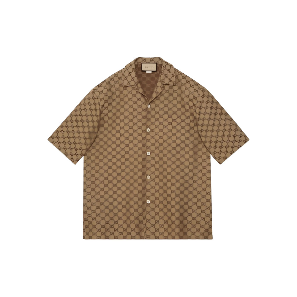 Gucci Brown Shirts Men GUCCI