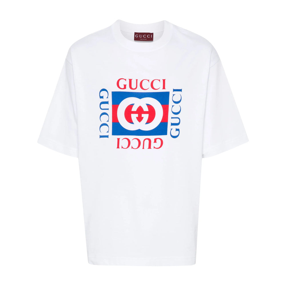 Gucci White T-Shirts & Vests - T-Shirts Men GUCCI