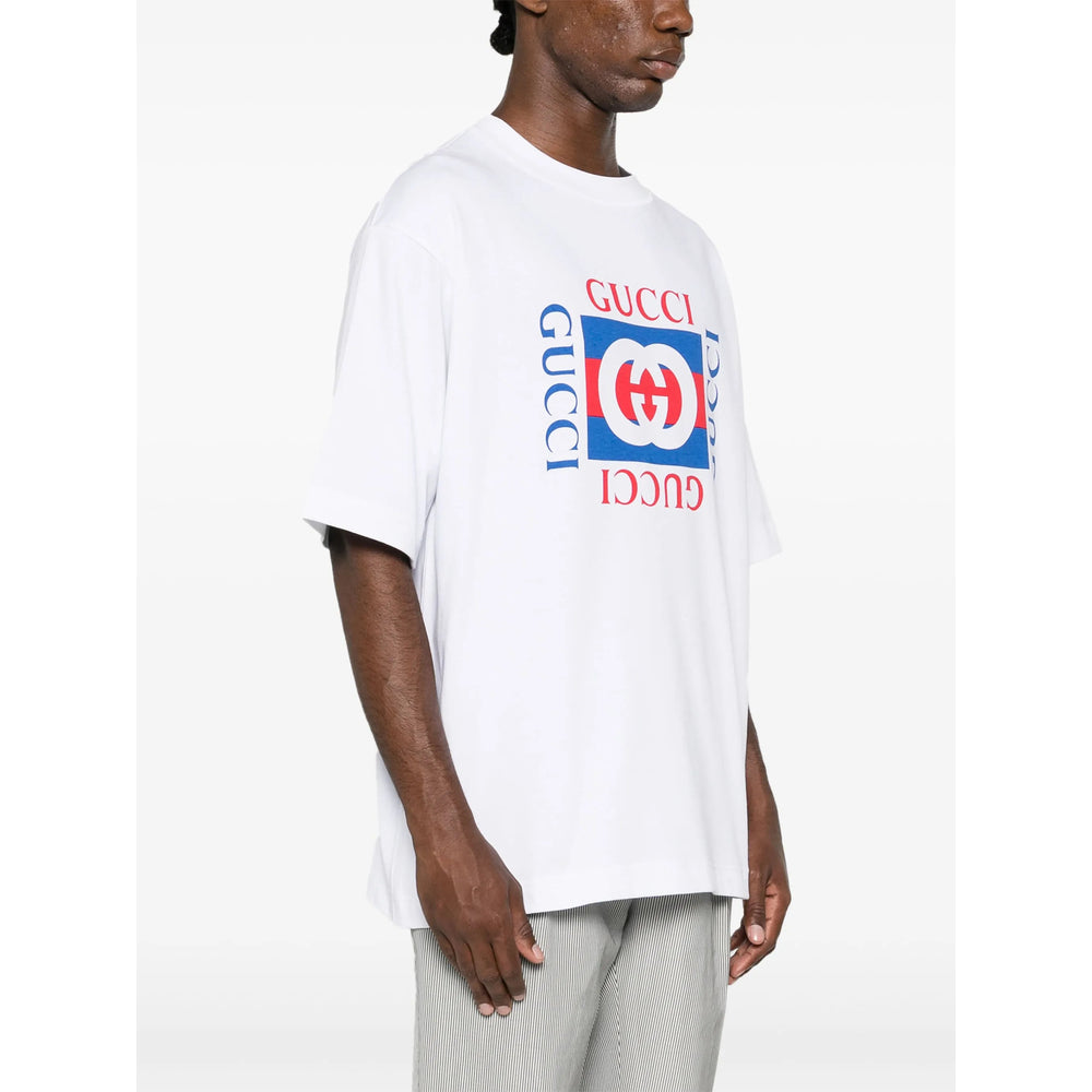 Gucci White T-Shirts & Vests - T-Shirts Men GUCCI
