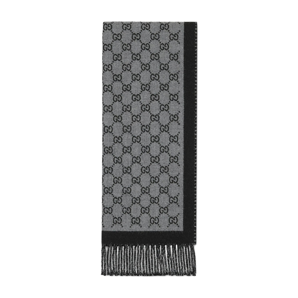 Gucci Grey Scarves Men GUCCI