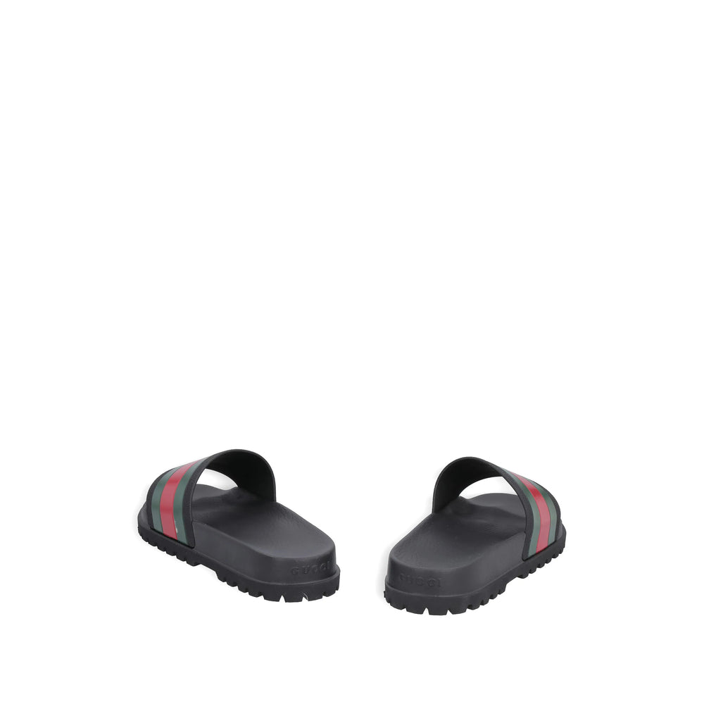 Gucci Black Flip-Flops & Slides Men GUCCI