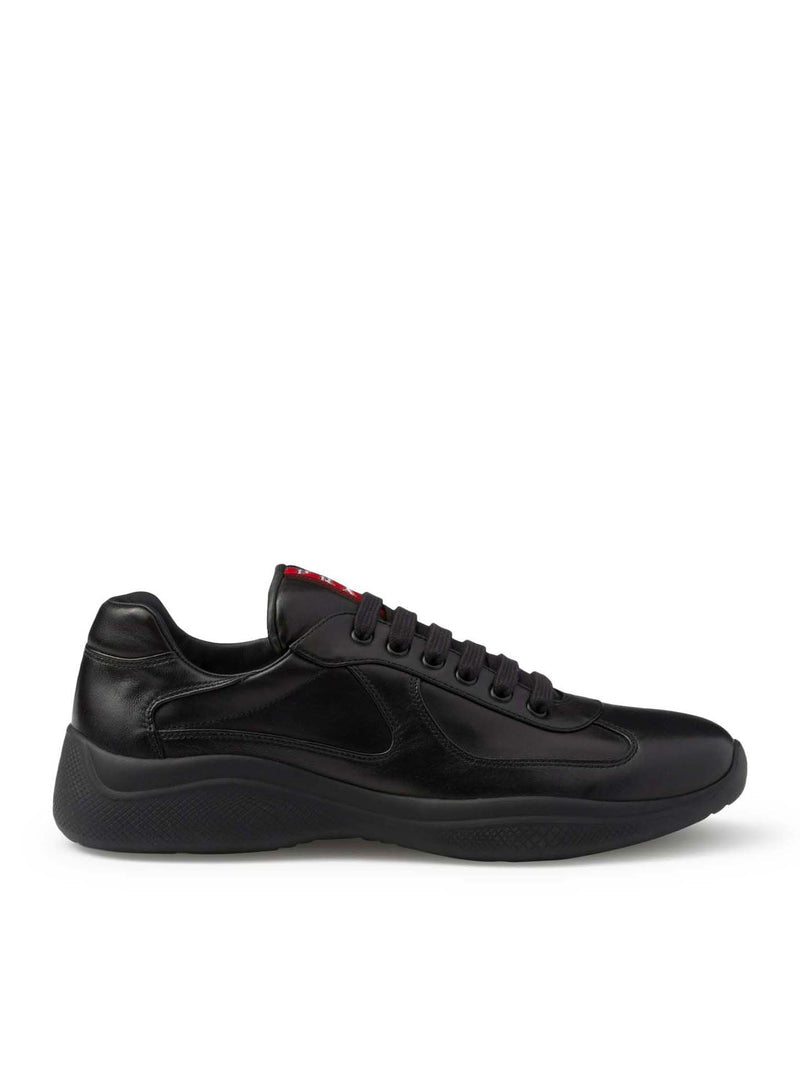 Prada Men America`S Cup Sneakers In Nappa PRADA