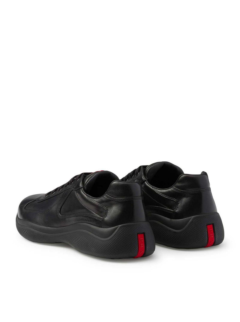 Prada Men America`S Cup Sneakers In Nappa PRADA