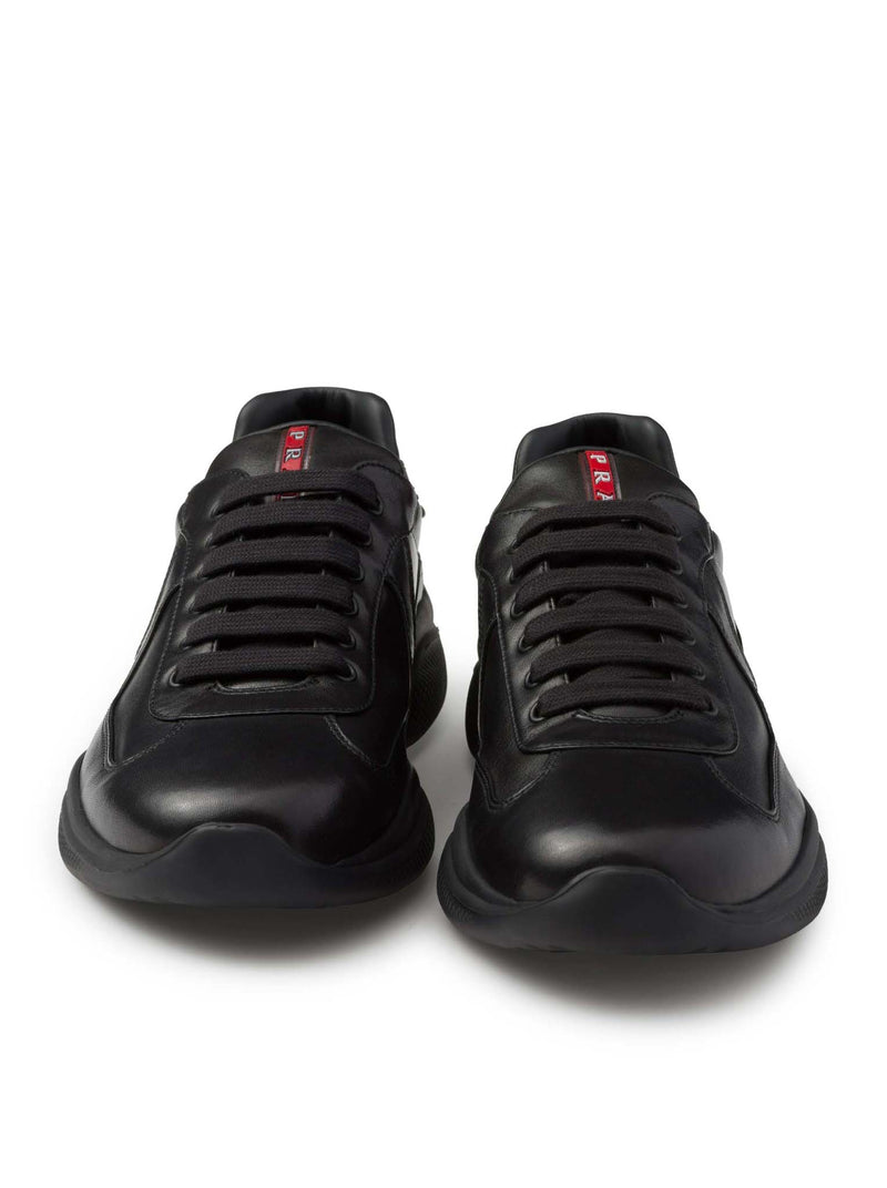 Prada Men America`S Cup Sneakers In Nappa PRADA