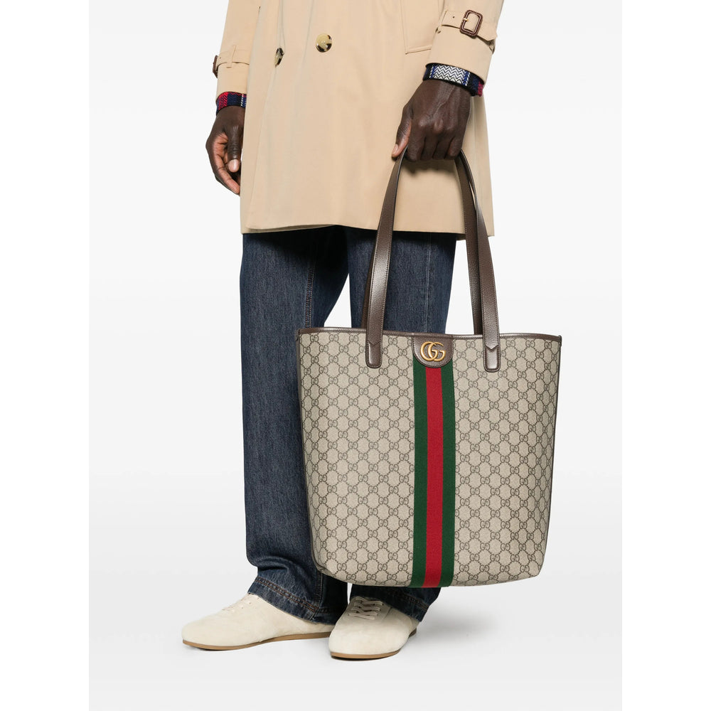 Gucci Neutrals Shoulder Bags Men GUCCI