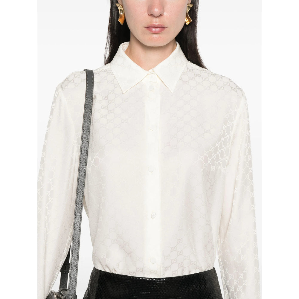 Gucci Neutrals Tops - Shirts Women GUCCI