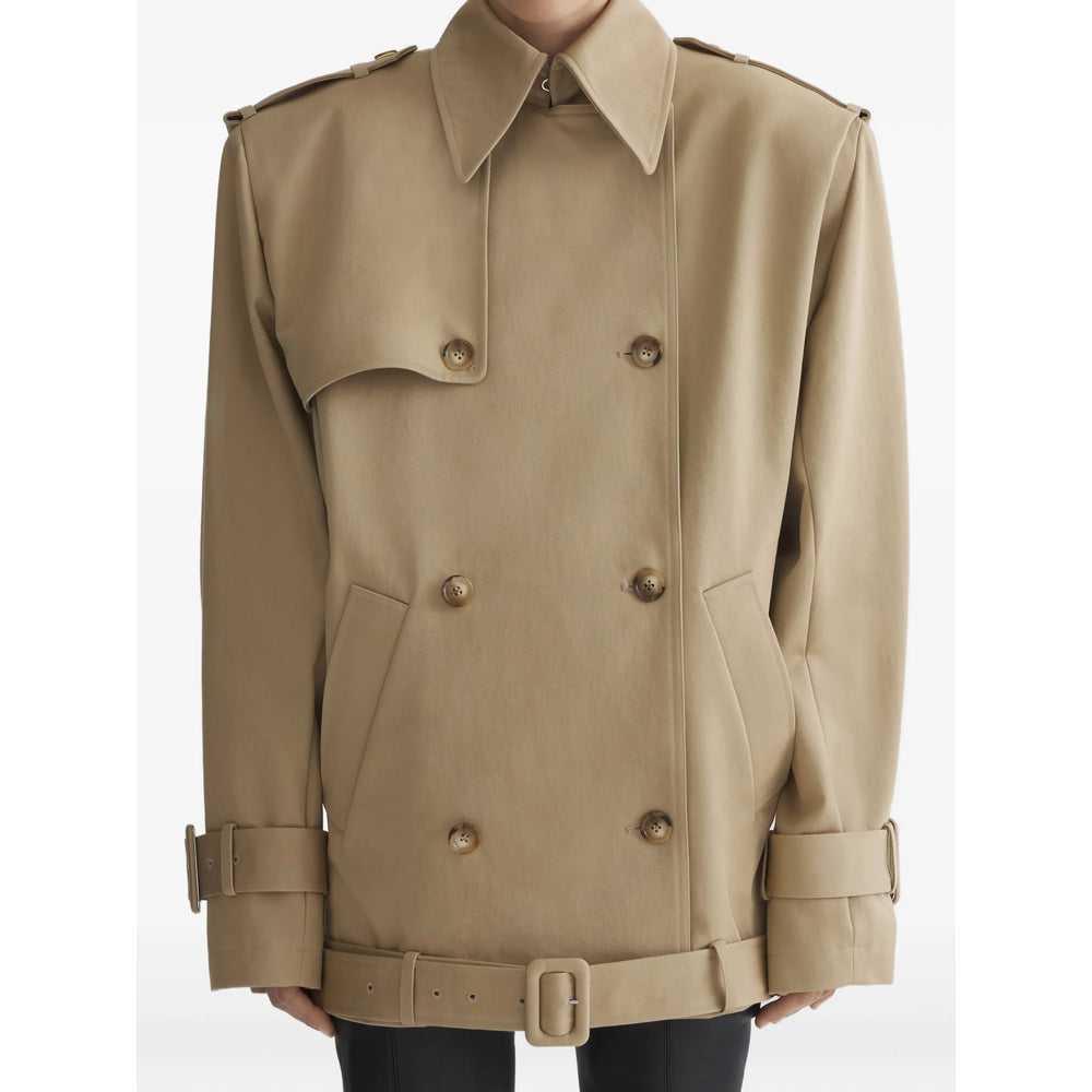 Mugler Neutrals Jackets - Biker Jackets Women MUGLER