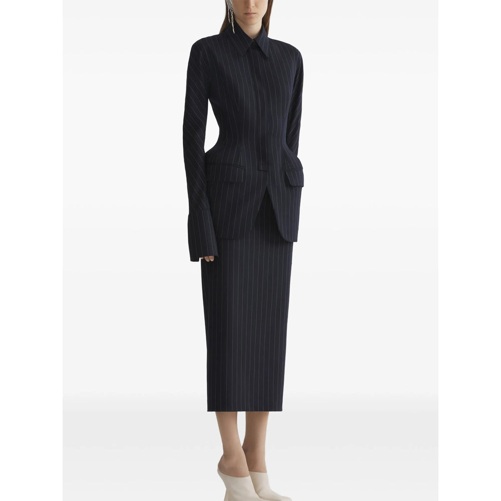 Mugler Black Jackets - Fitted Jackets Women MUGLER