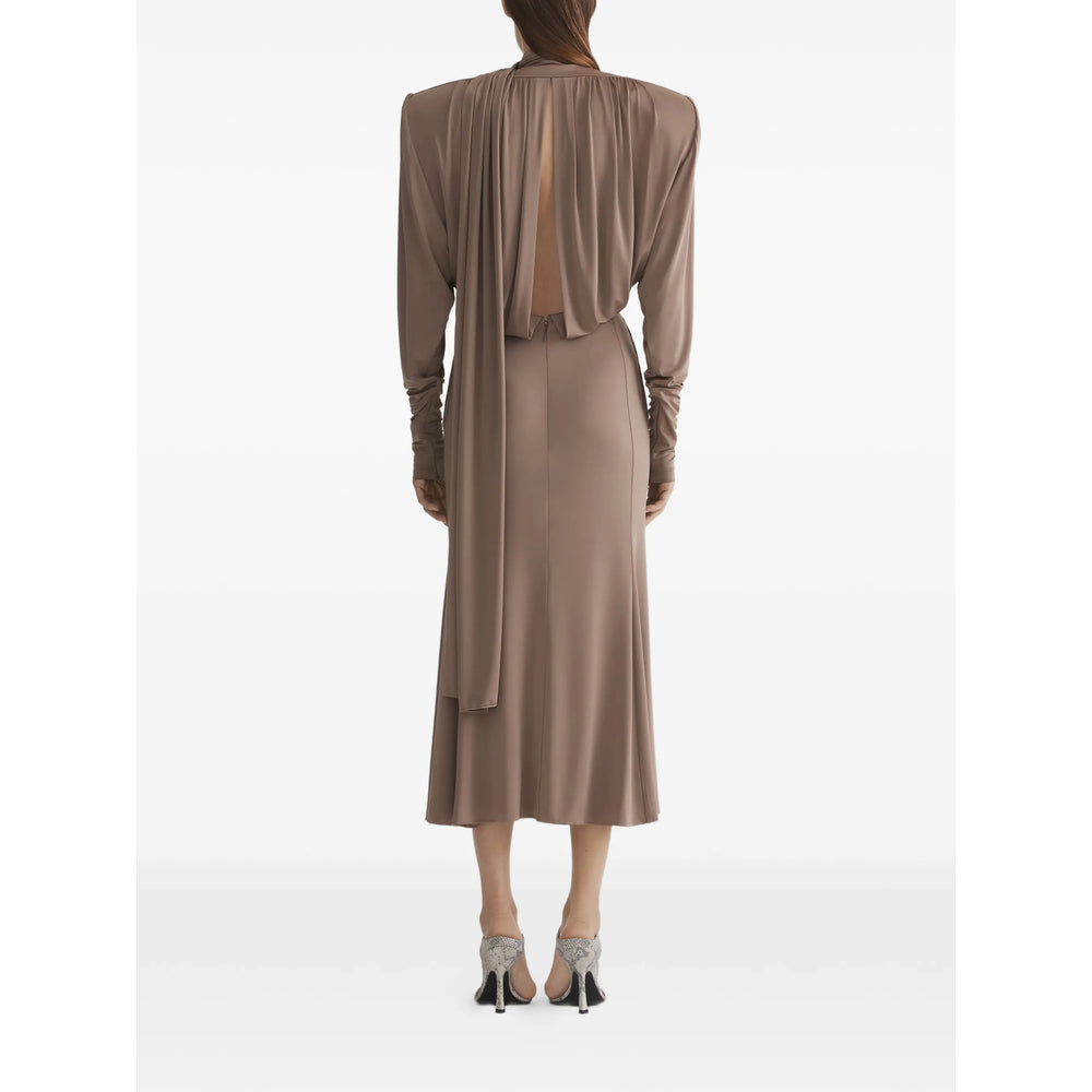 Mugler Brown Dresses - Day Dresses Women MUGLER