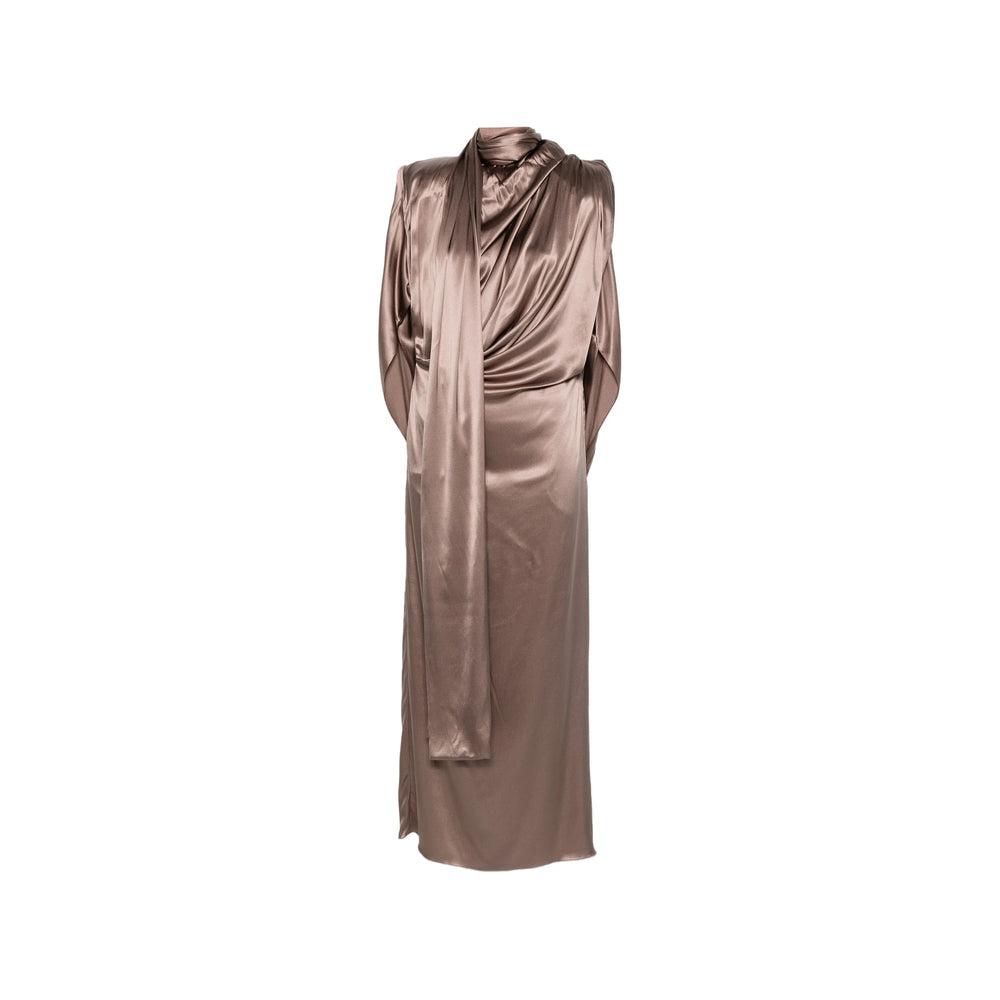 Mugler Brown Dresses - Evening Dresses Women MUGLER