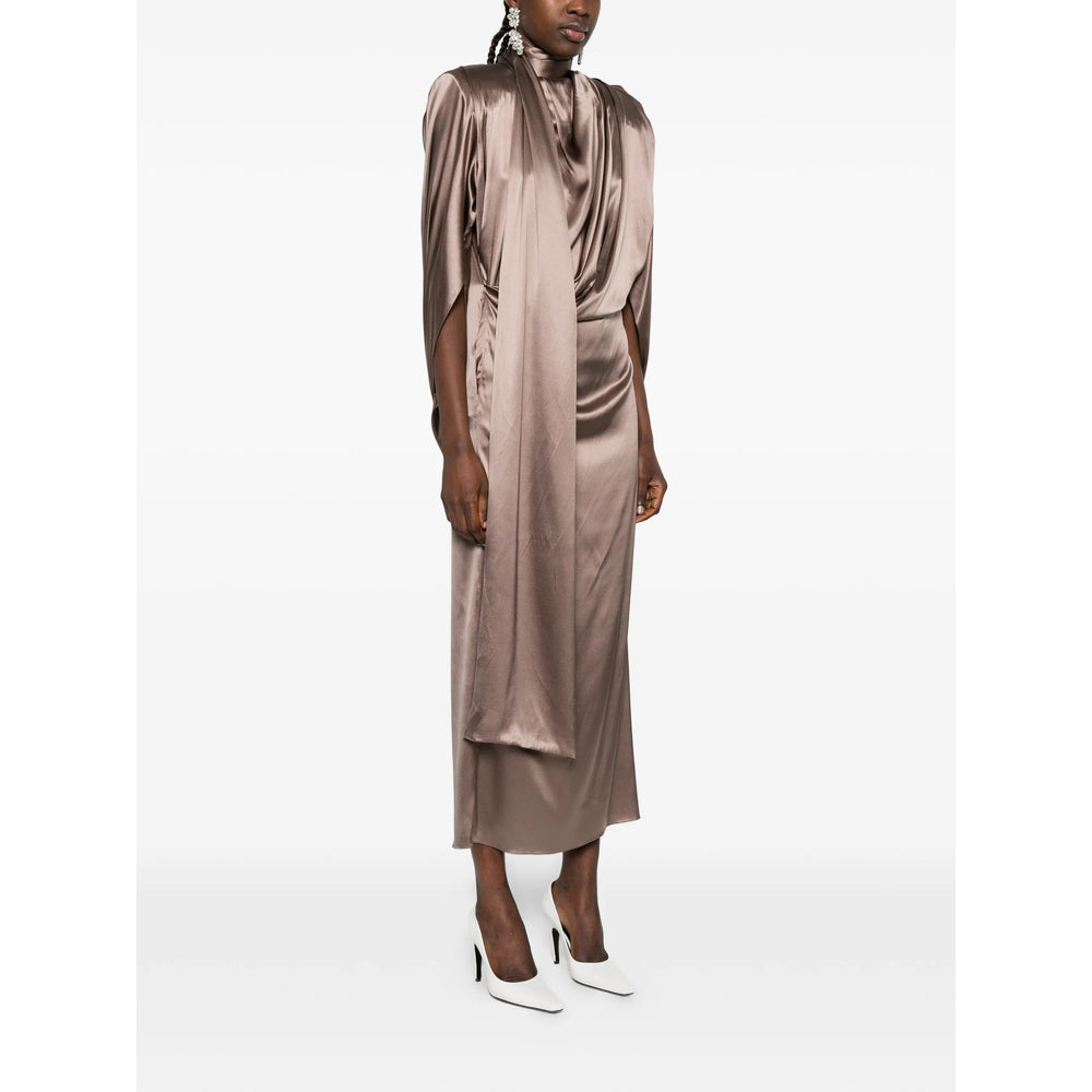 Mugler Brown Dresses - Evening Dresses Women MUGLER